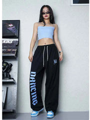 Hip Hop Black Oversize Jogger Track Harajuku Baggy Pant