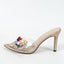 Pointed Open Toe Thin High Mixed Colors Summer High Heel