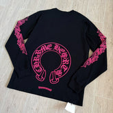 Vintage Botanical Print Long Sleeve Top