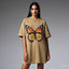 Appliqué Cotton Loose Fit T-shirt