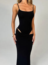 Spaghetti Strap Maxi Knit Set