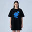 Long Style Cotton Casual T-shirt