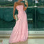 Cutout Pleated Off Shoulder Maxi Dress
