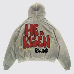 Harajuku Graphic Pullover Hoodie