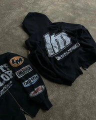 Vintage Gothic Streetwear Hoodie