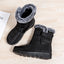 Waterproof Faux Fur Long Plush Platform Ankle Warm Snow Boot