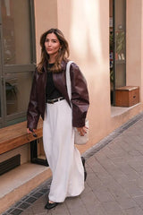 Chic Zipper Long Sleeve Jacket