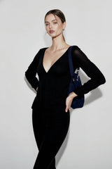 Slouchy Relaxed Long Sleeve Cover Up