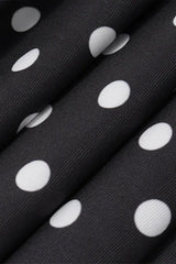 Halter Backless Polka Dot Mini Dress