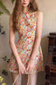 Crewneck Ruched Tank Mini Dress