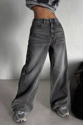High Waist Vintage Relaxed Jeans