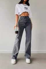 Draped Relaxed Fit Trousers Style Jeans