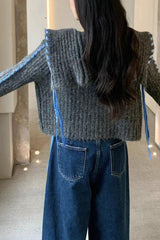 Handmade Knit Cardigan Sweater
