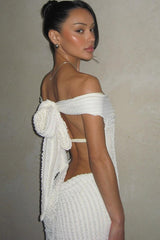 Sexy Tie-Back Backless Slim-Fit Long Solid Formal Dress