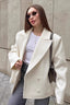 French Vintage Notch Lapel Blazer