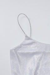 Ruched Twist Detail Slip Dress