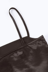 Cropped Sequin Graceful Halter Corset Top