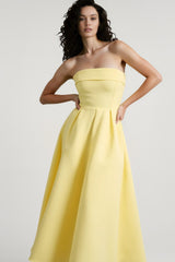 Bandage Strapless Party Dress