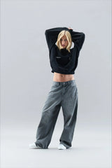 Grunge Star Print Streetwear Hoodie