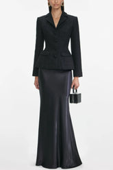 Slim Fit Blazer Trouser Two Piece Set