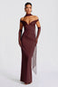Stretch Off-Shoulder Bodycon Birthday Dress