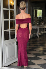 Floral Lace Backless Lace Dress