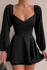 Elegant Minimalist Slim Fit Cocktail Dress