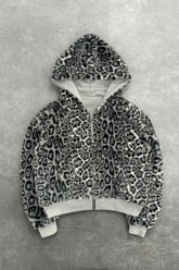 Unisex Leopard Street Hoodie