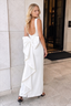 Elegant Bow Slim Fit Party Dress