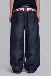 Y2K Wide Leg Denim Jeans