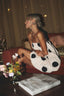 Polka Dot Print Bodycon Mini Dress