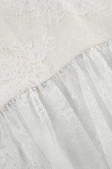 Sheer Ruched Split Cami Maxi Lace Dress