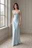 Patchwork Rhinestone Ruched Elegant Maxi Dress