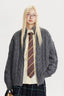 Oversized Cable Knit Cardigan