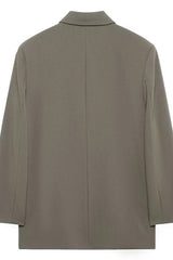 Double Breasted Casual Blazer