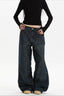 Vintage Washed Relaxed Straight Leg Jeans