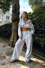 Two-piece Streetwear Loose Sweater Suit