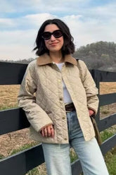 Versatile Quilted Cotton Jacket