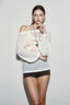 Loose One Shoulder Graphic Cover Up