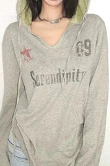 Y2K Graphic Street Hoodie