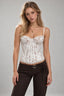 Sexy Lace Sheer Bustier Cami Top