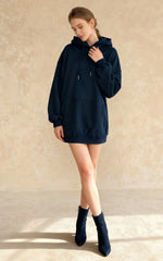 Casual Leopard Star Print Hoodie