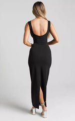 Sexy Tank Colorblock Pencil Bodycon Dress