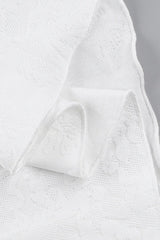 Backless Tie Cami Mermaid Lace Dress