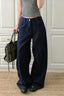 Polka Dot Wide Leg Barrel Jeans
