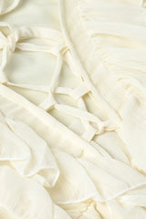 Chiffon Ruffle Tie Waist Mini Dress