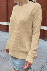 Minimalist Solid Long Sleeve Sweater
