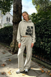 Letter Print Oversized Streetwear Hoodie