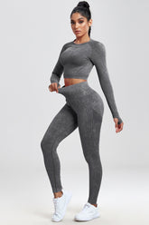 Quick Dry Seamless Workout Set Activewear Set
