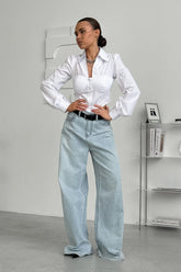 Sophisticated Poly Cotton Blouse